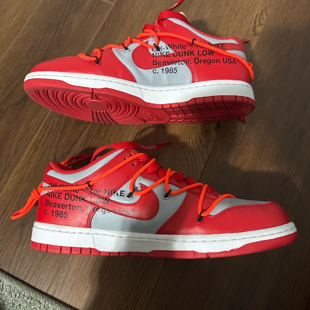 Off-White x Dunk ‘University Red’
Size 11 - Picture 1 of 8